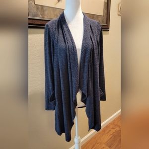 Bobeau Wrap Cardigan - Generous Size S